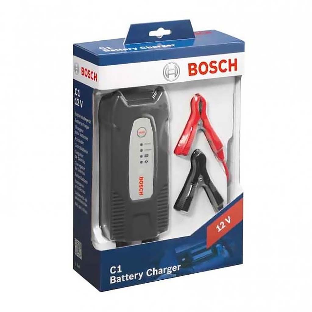 Зарядное устройство Bosch C1, 12V, 5–120 A/ч