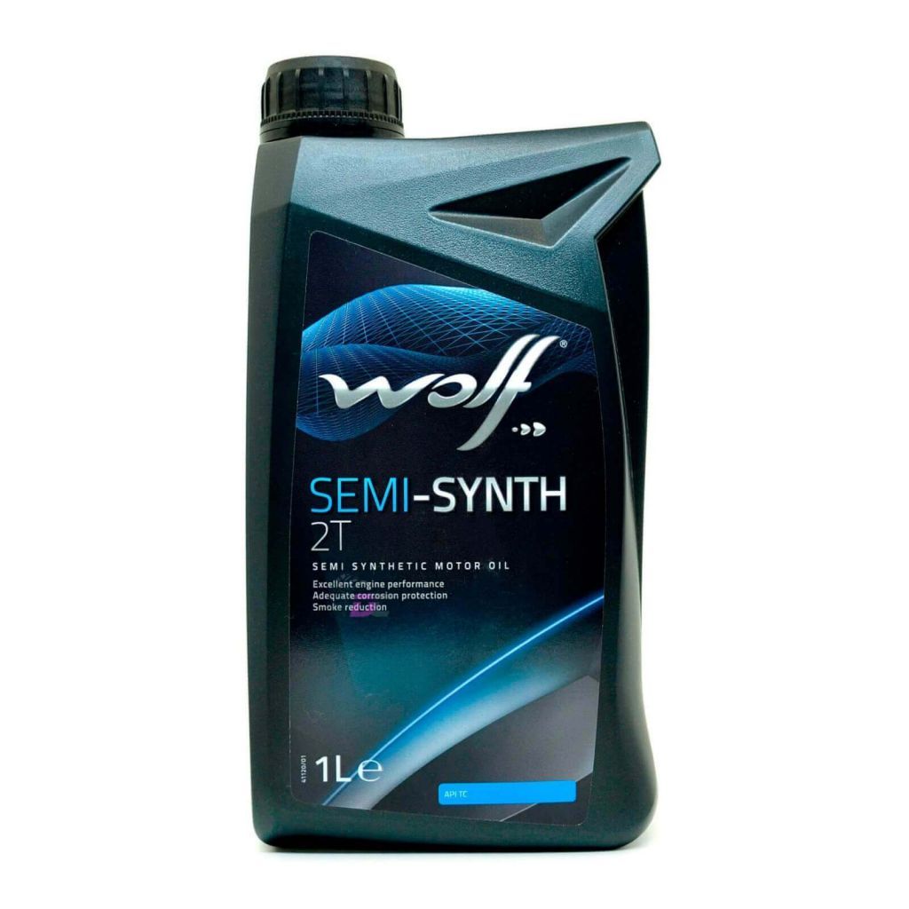 Двухтактное масло - Wolf 2T SEMI-SYNTH Motor Oil 1L