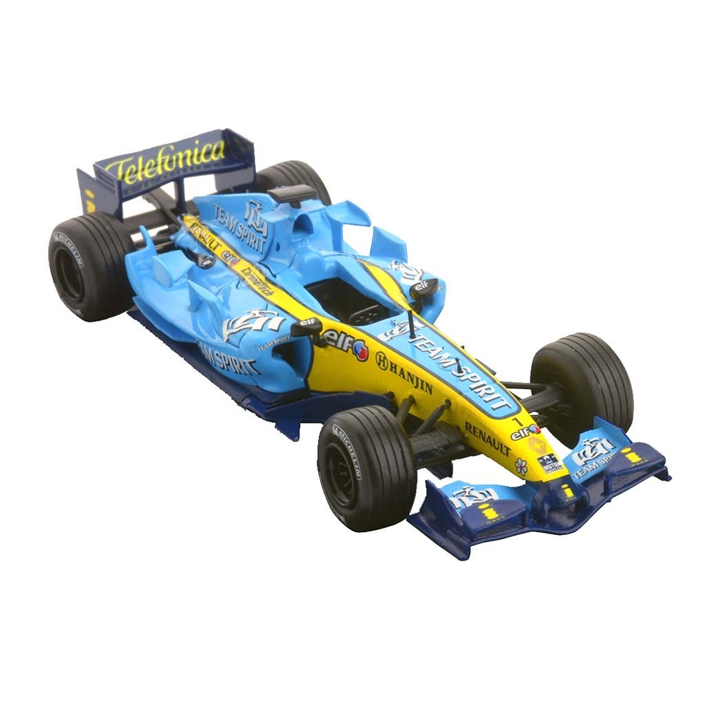 Модель болида Fernando Alonso Renault R26 #1 Formula 1 World Champion 2006 – 1:43