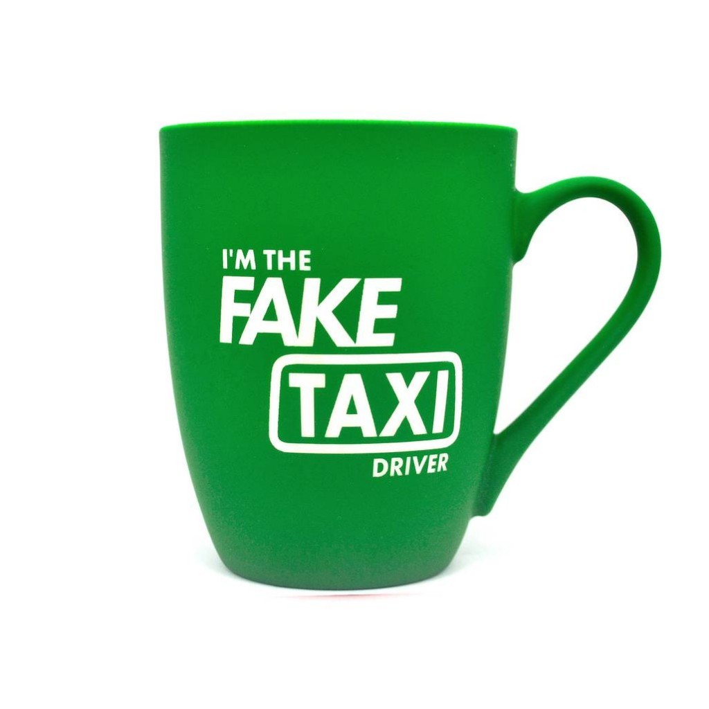 Кружка с принтом "I'm the FAKE TAXI Driver" - Отличный подарок фану порно