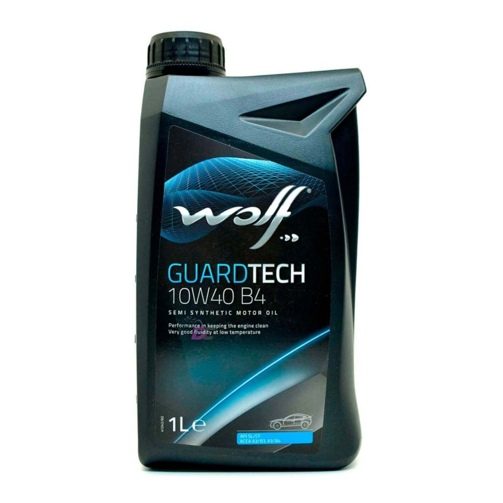 Моторное масло - Wolf GUARDTECH 10W-40 B4 1L
