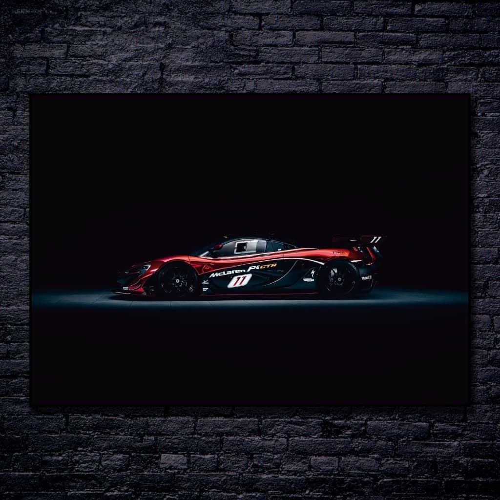Постеры и плакаты на стену с "McLaren P1 GTR", для интерьера