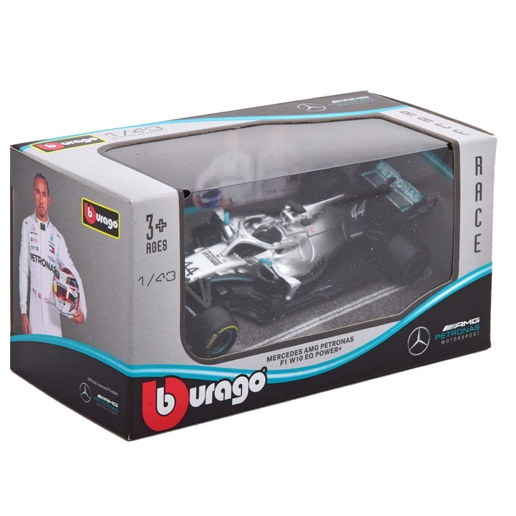 Модель болида Lewis Hamilton #44 Mercedes-AMG F1 W10 EQ Power+ 1:43
