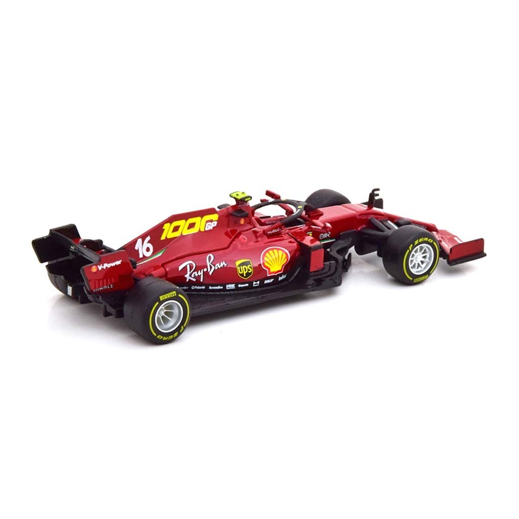 Модель болида Scuderia Ferrari SF1000 #16 Leclerc 2020 – 1:43
