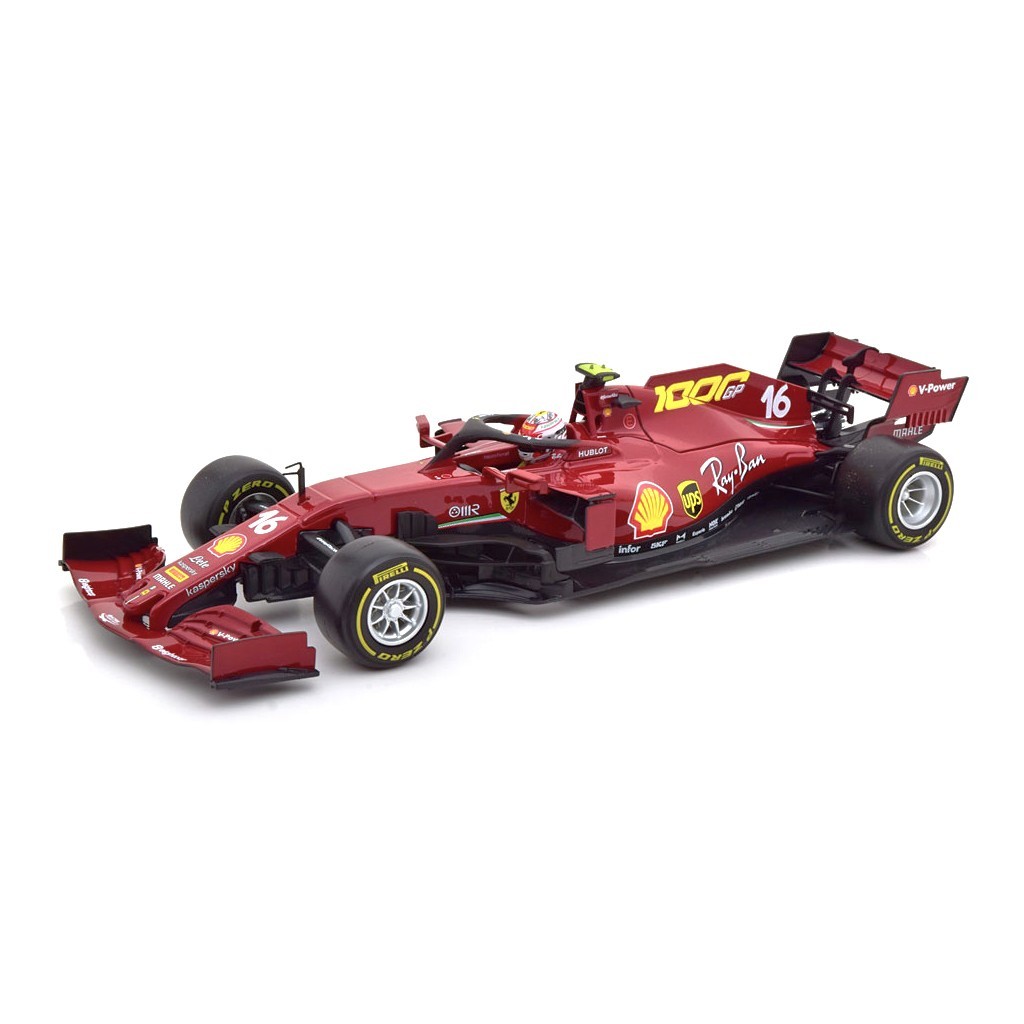 Модель болида Scuderia Ferrari SF1000 #16 Leclerc GP Toskana 2020 – 1:18