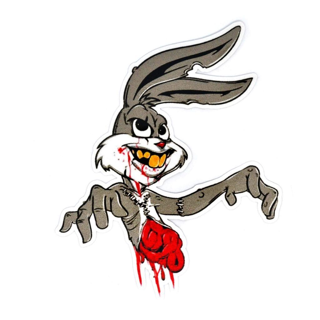 Наклейка Zombie Bugs Bunny