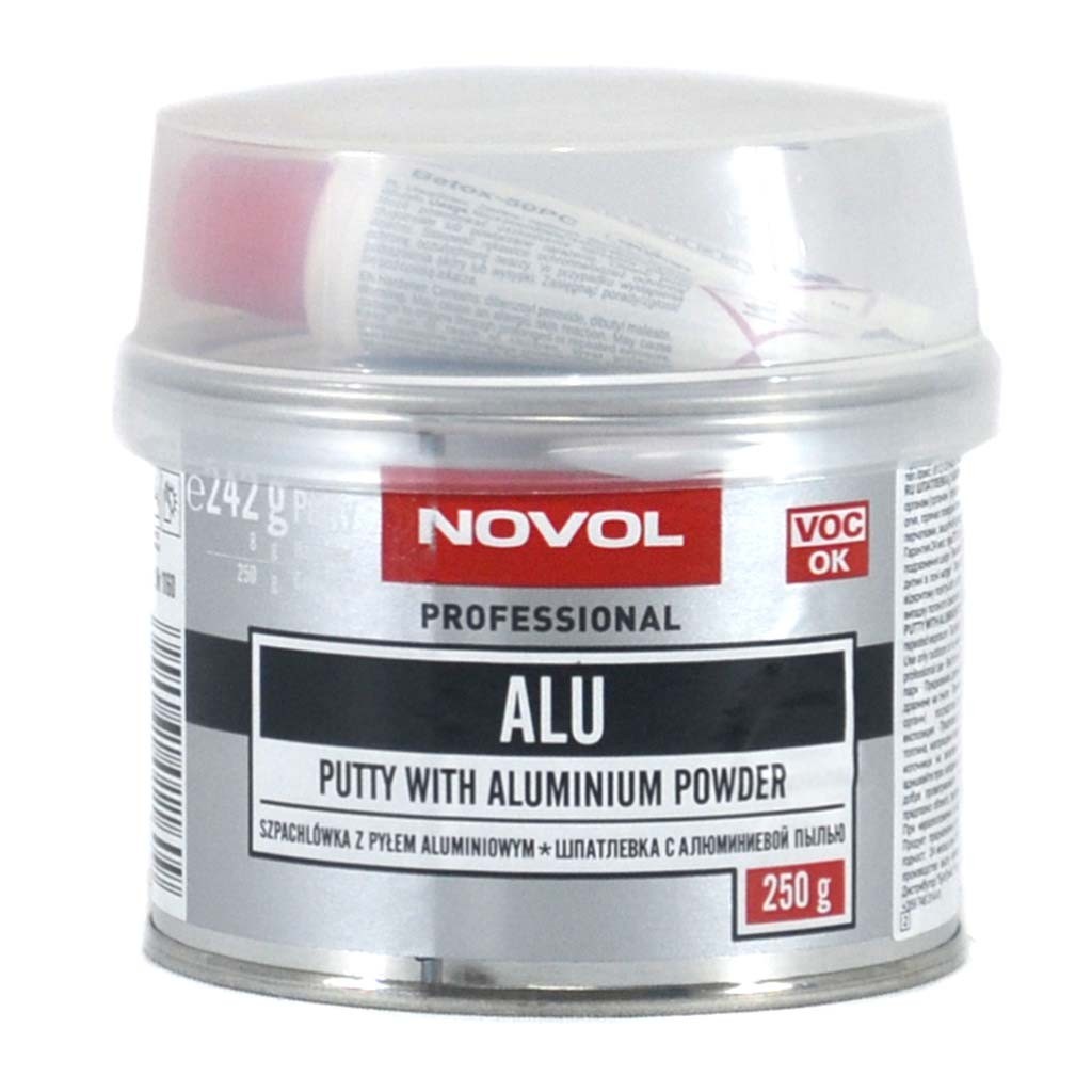 Шпатлевка с алюминиевой пылью 250 g - NOVOL ALU