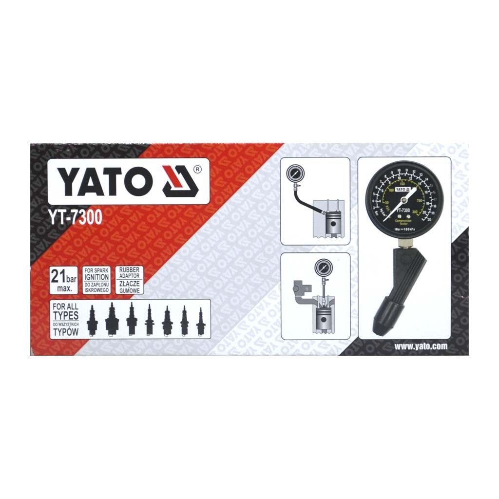 YATO YT-7300 - Компрессометр для бензиновых двигателей