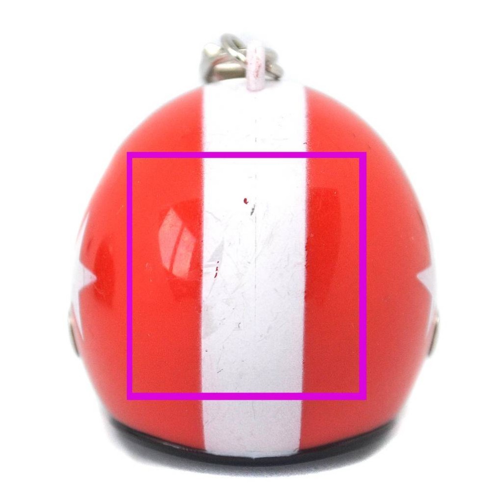 Брелок "Шлем" - стильное украшение ключей гонщика