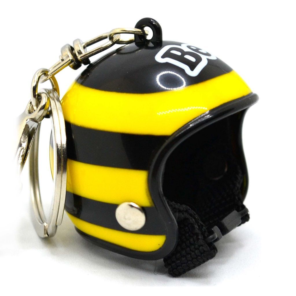 Брелок в виде шлема - Пчелка