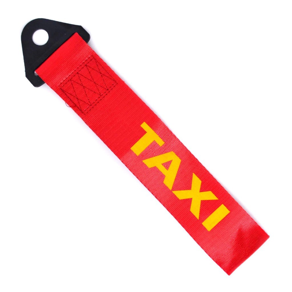Купить буксировочные петли красного цвета, с надписью "TAXI"