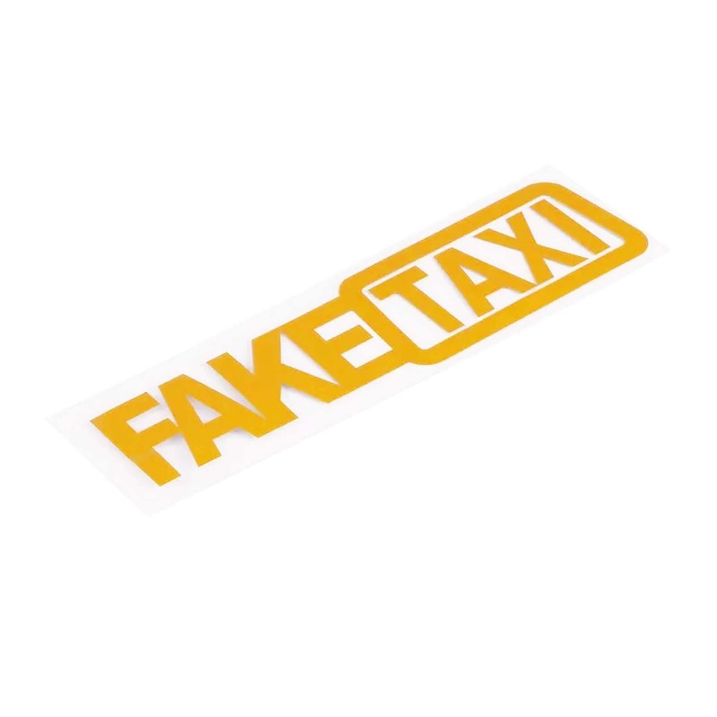 Наклейка FAKE Taxi