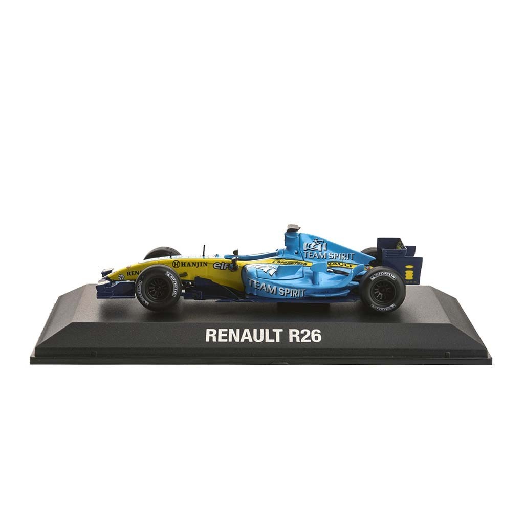 Модель болида Fernando Alonso Renault R26 #1 Formula 1 World Champion 2006 – 1:43