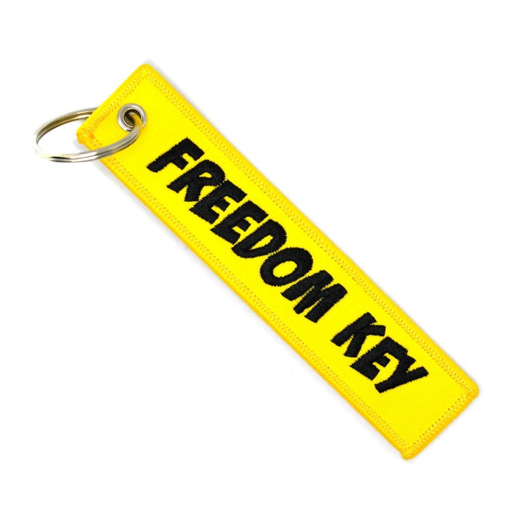 Брелок-бирка для ключей "Freedom Key"