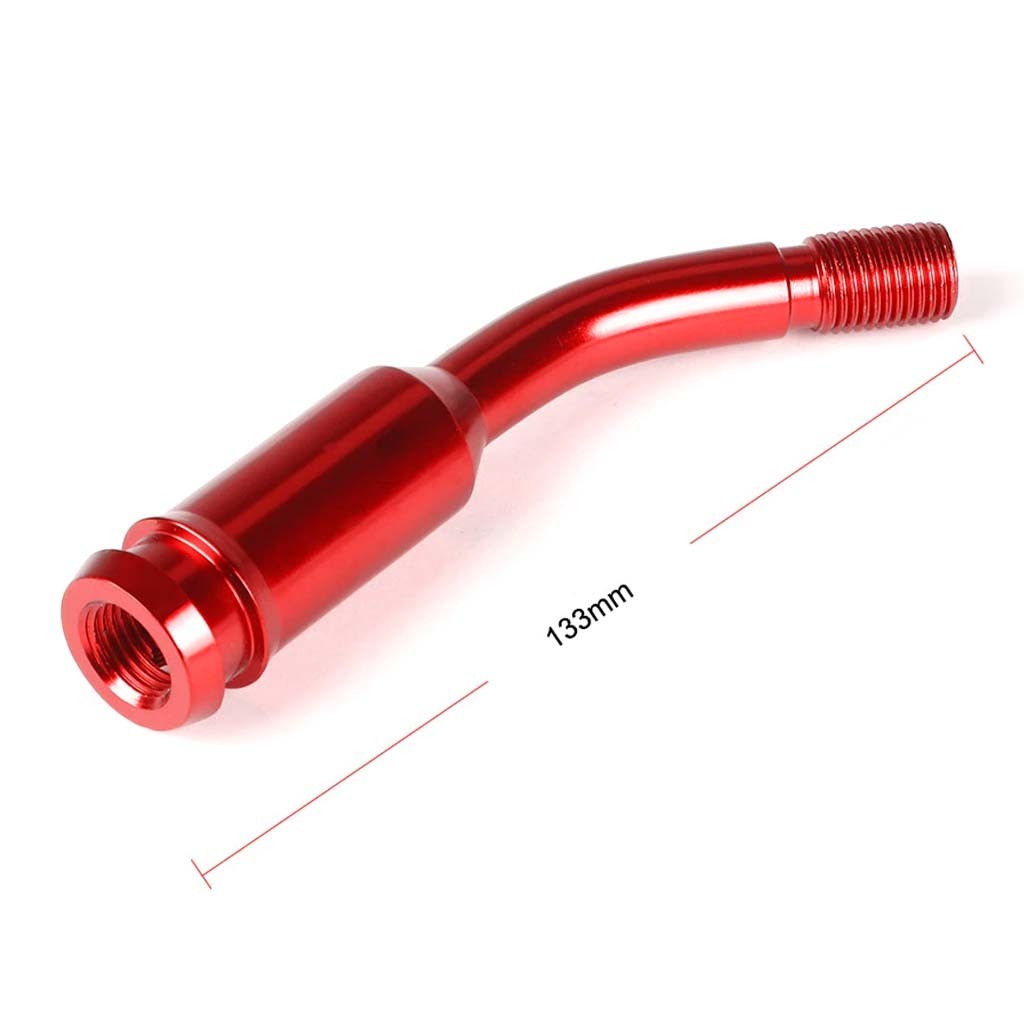 Изогнутая тюнинг-ручка рычага КПП - RED