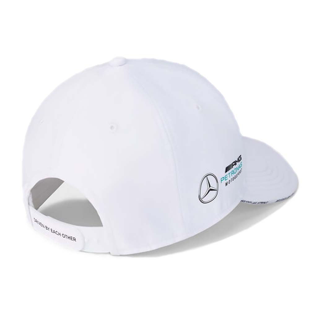 Кепка Mercedes-AMG Petronas 2021 White - атрибутика "Формулы 1"