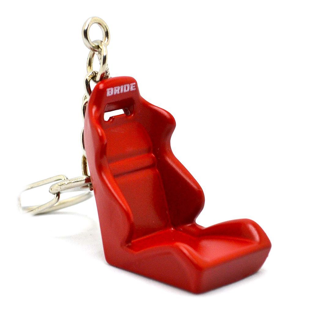Модные брелки на сумки - Гоночное кресло BRIDE - Красное