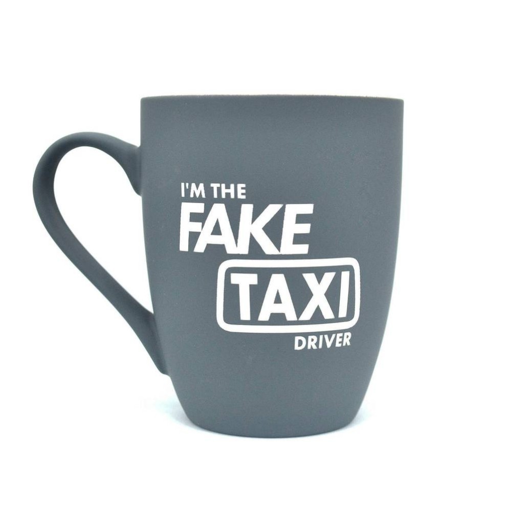 Кружка с принтом "I'm the FAKE TAXI Driver" - Отличный подарок фану порно