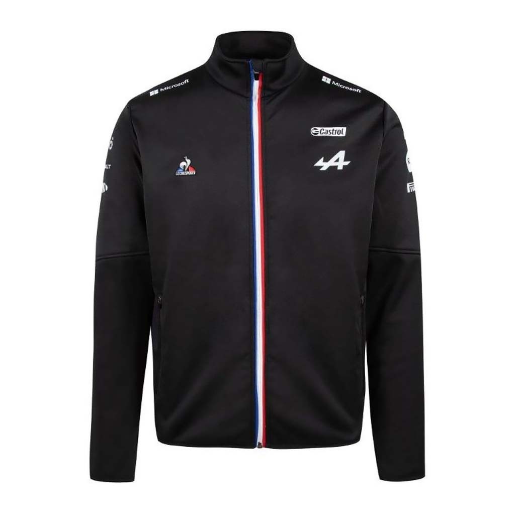 Куртка Softshell ALPINE F1 Team 2021 Black - атрибутика Формулы 1