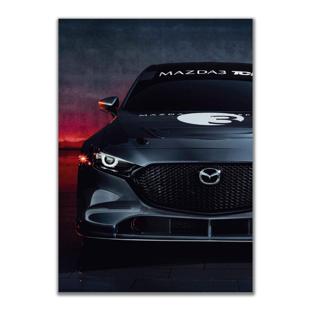 Постер на стену - Mazda 3 BM