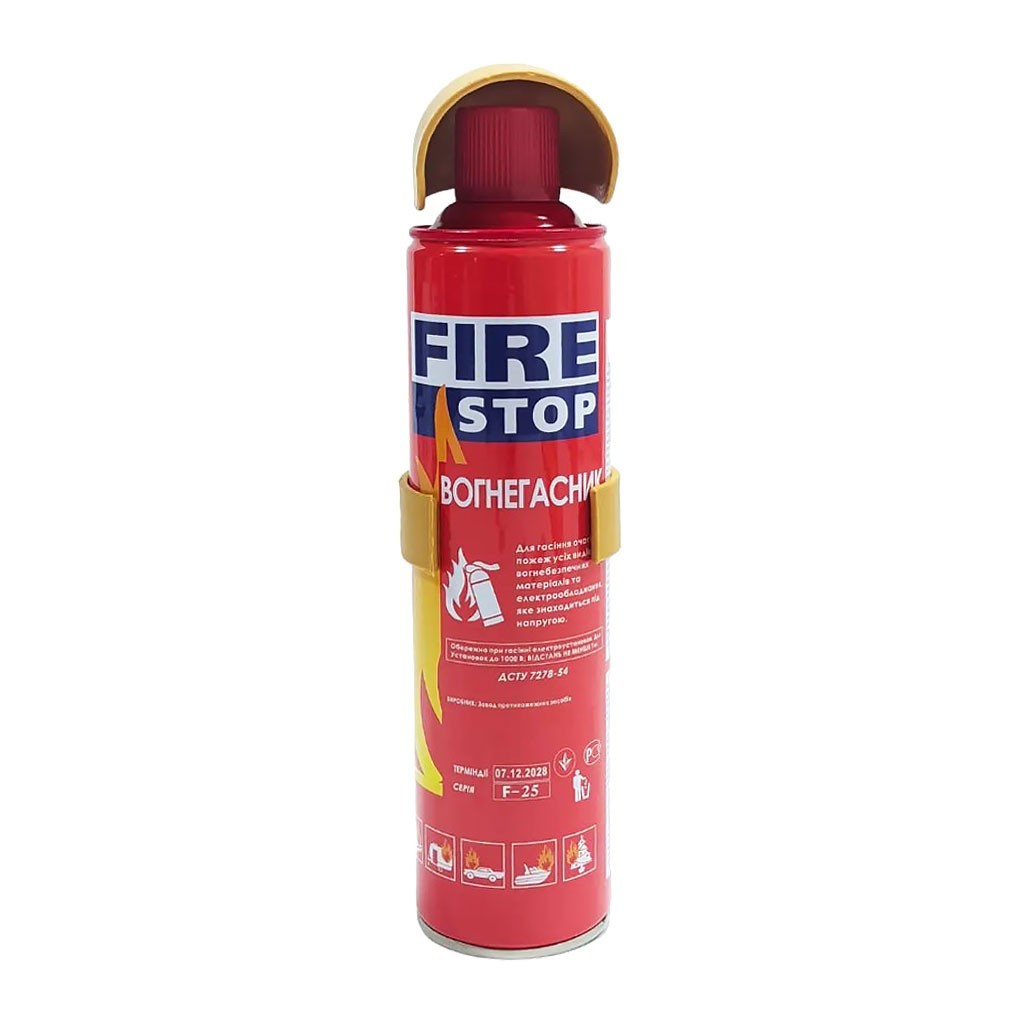 Автомобильный огнетушитель Fire Stop F-1-25/С1-28