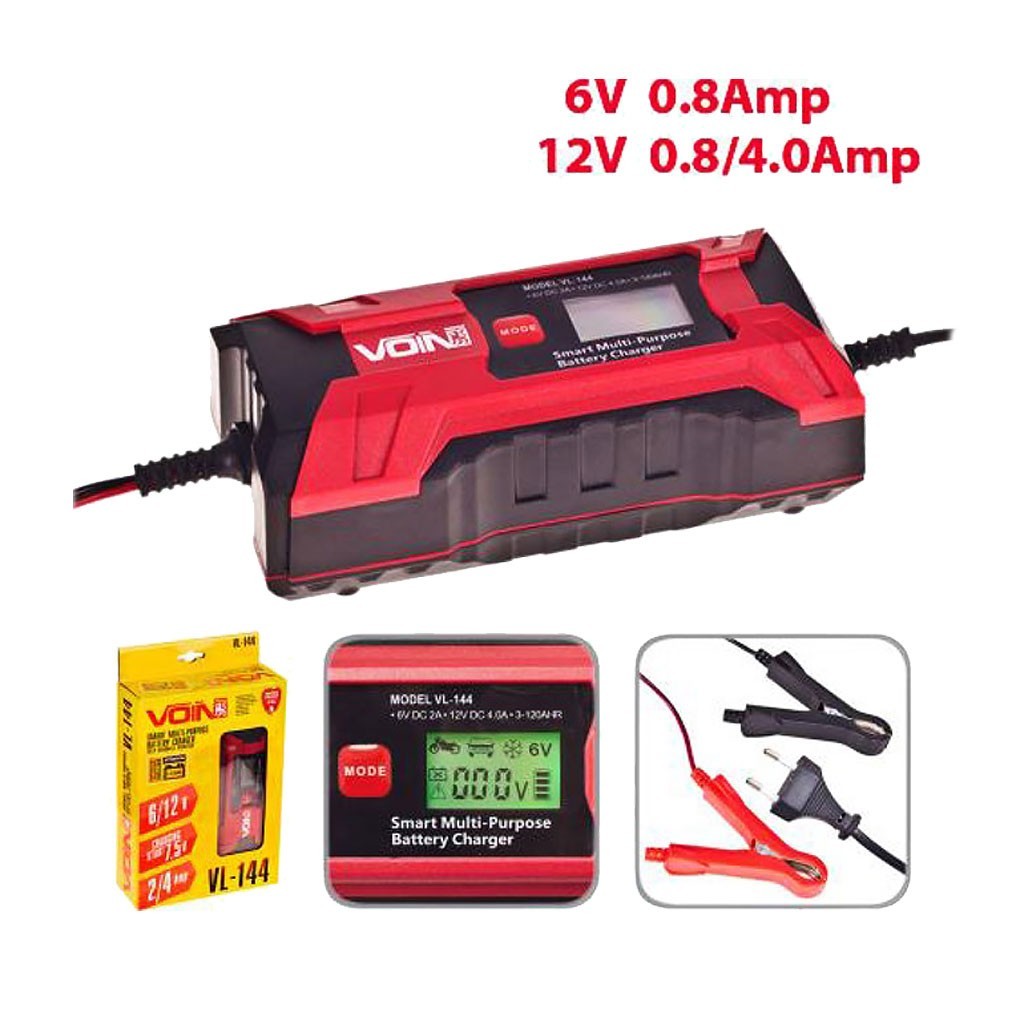 Voin VL-144 - высокотехнологичное импульсное зарядное устройство