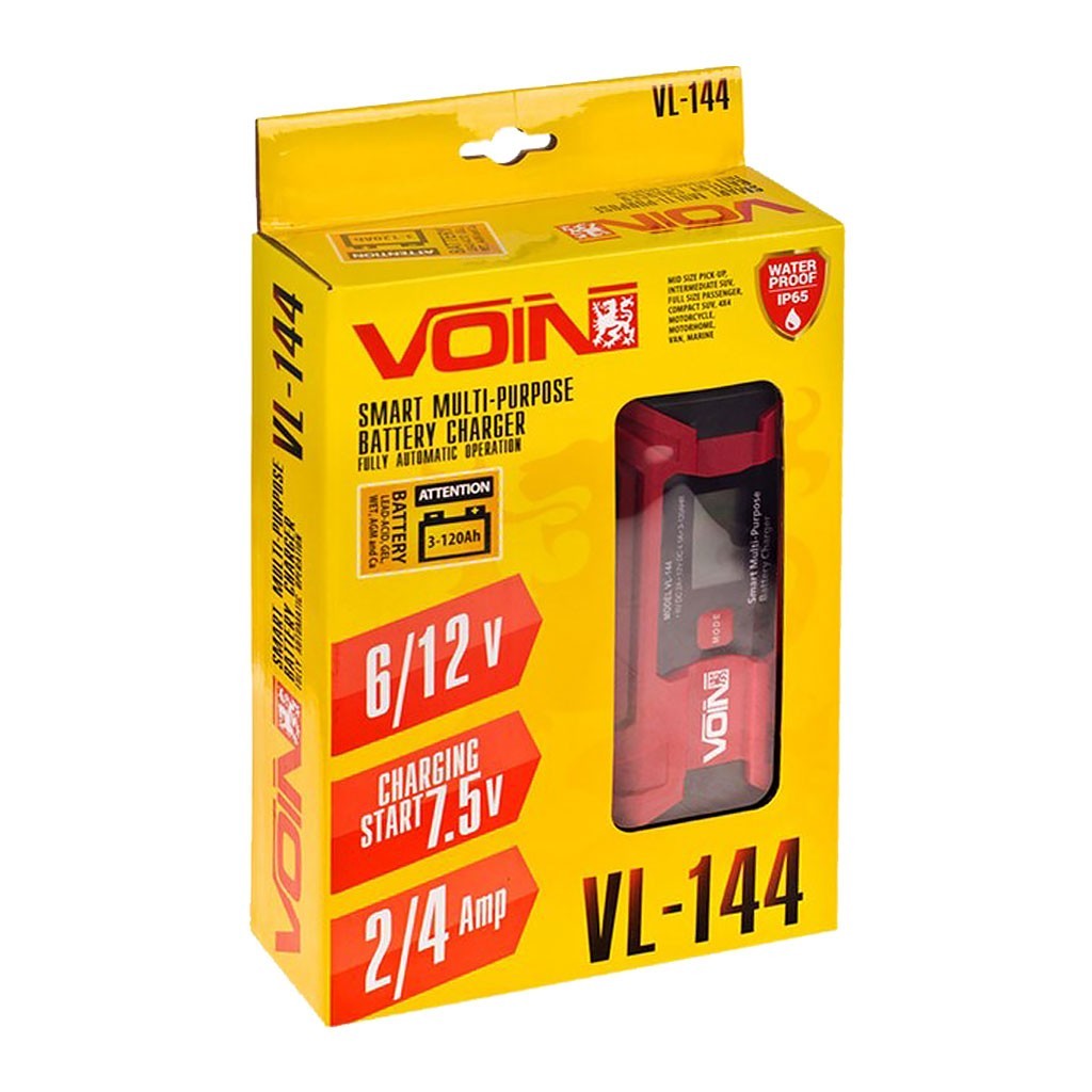 Voin VL-144 - высокотехнологичное импульсное зарядное устройство