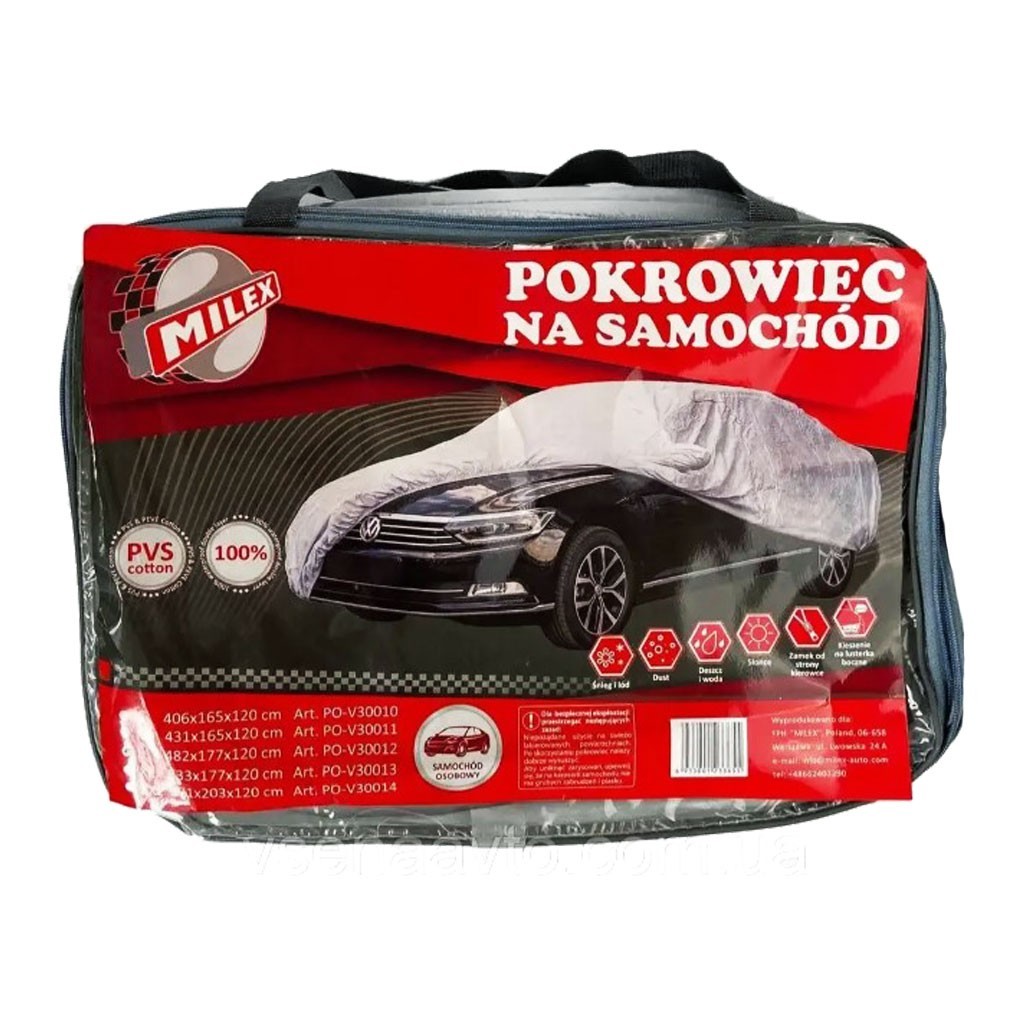 Автомобильный тент MILEX Polyester 99156 - М