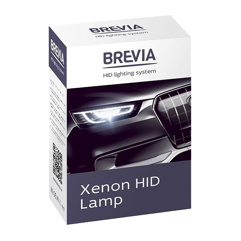 Биксеноновые лампы BREVIA H4 6000K