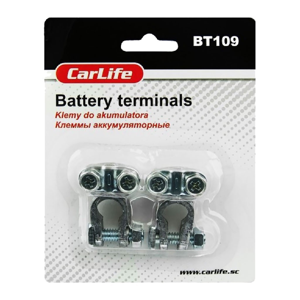 Компактные клеммы аккумулятора CarLife BT109