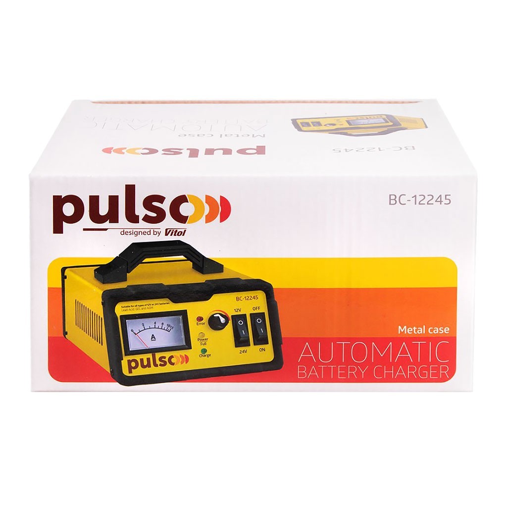 Зарядное устройство PULSO BC-12245 в авто