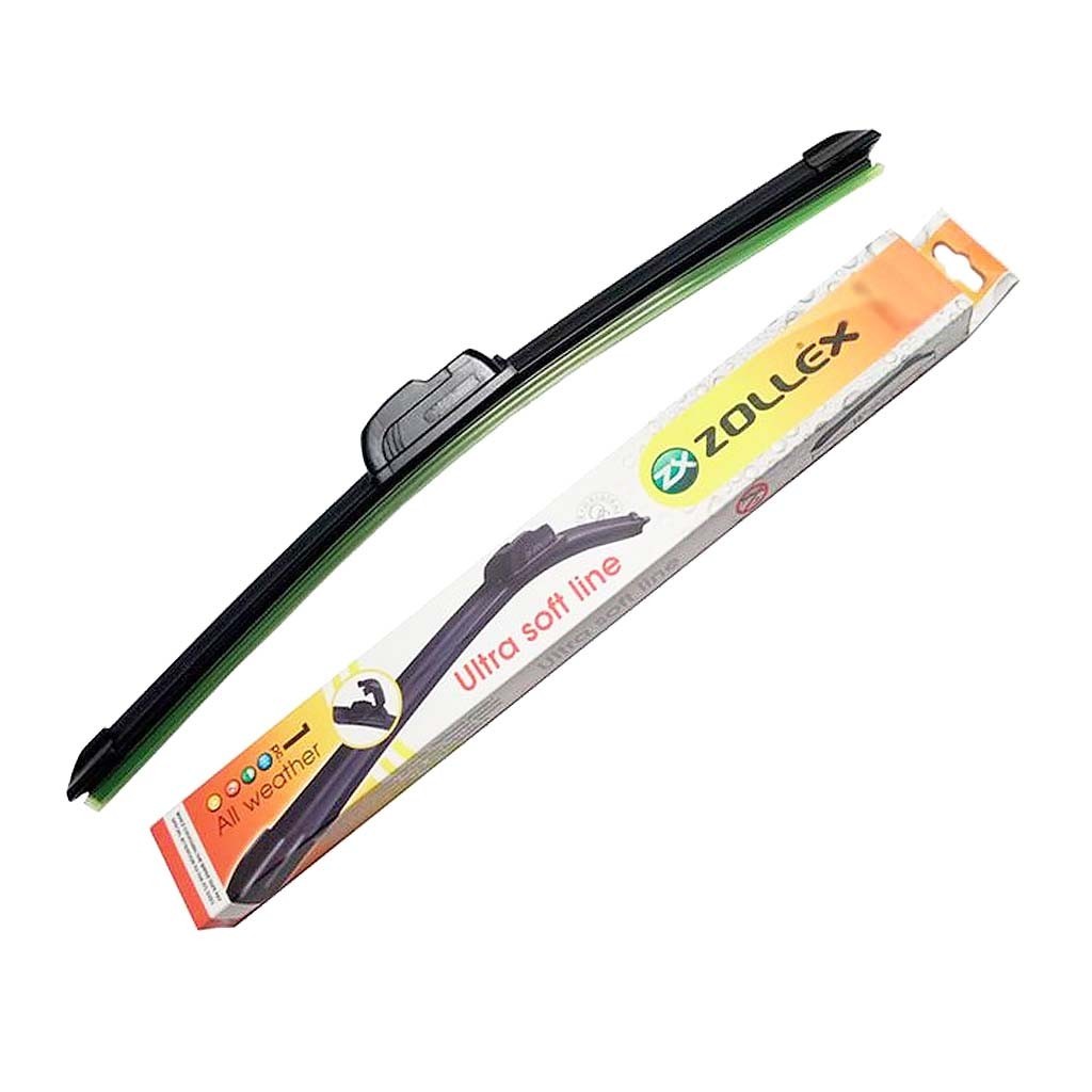 Бескаркасная щетка стеклоочистителя Zollex Ultra Soft Line F