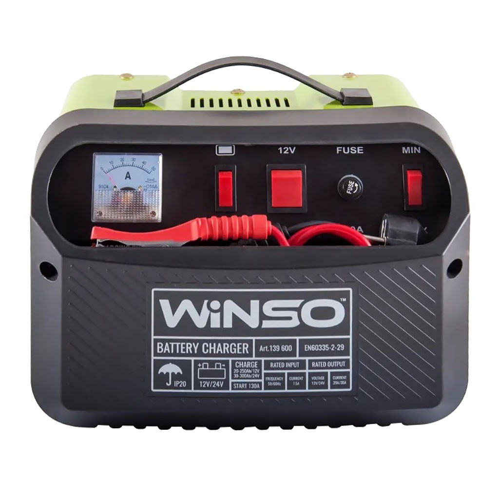 Зарядное устройство Winso 950W 12/24V для авто и мото