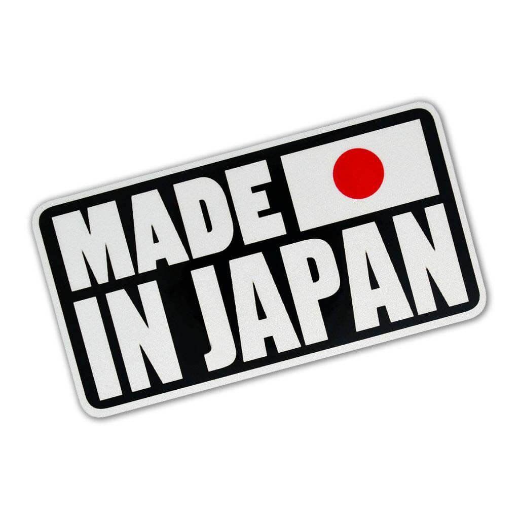 Японские стикеры на авто - "MADE IN JAPAN"