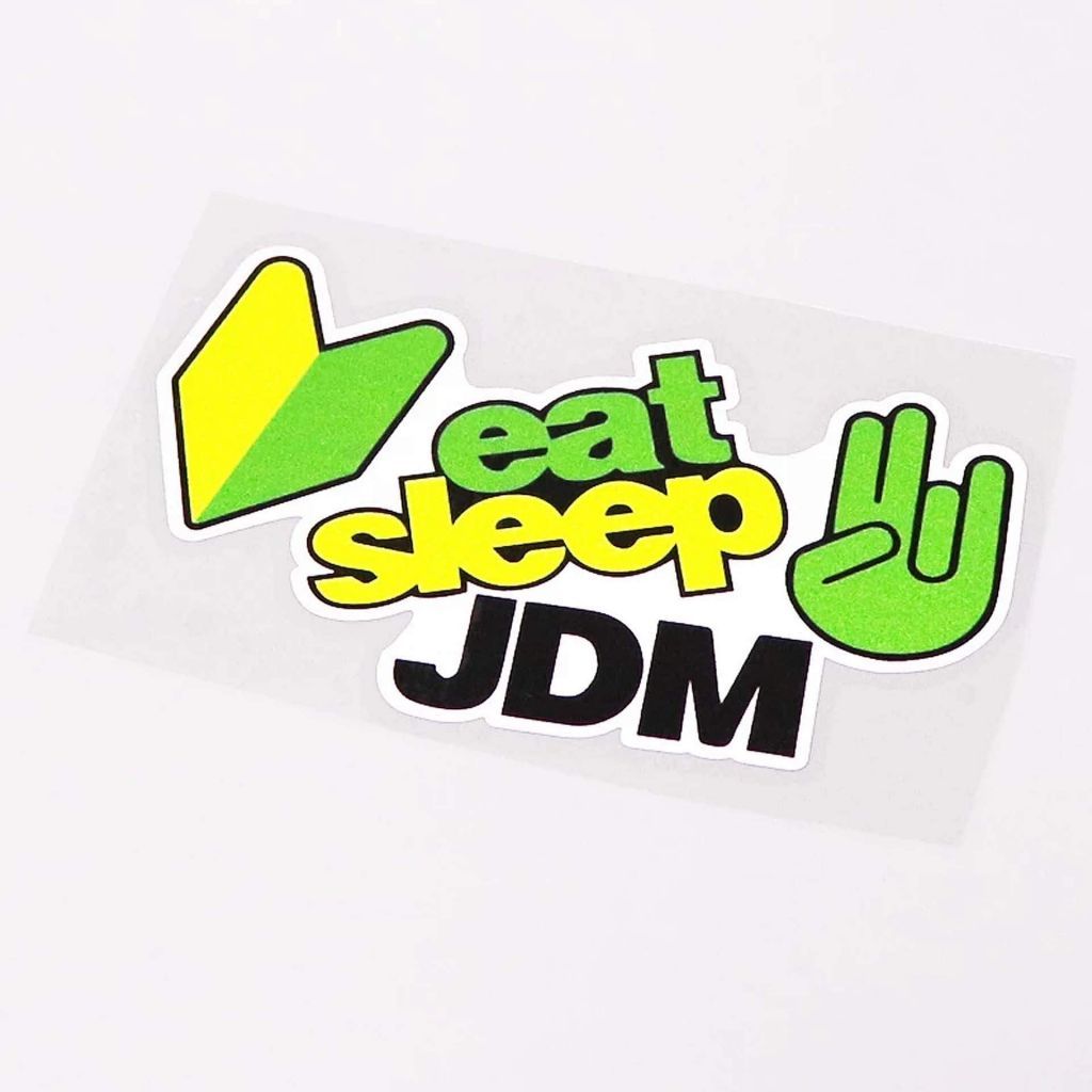 Стикер на авто - eat sleep JDM