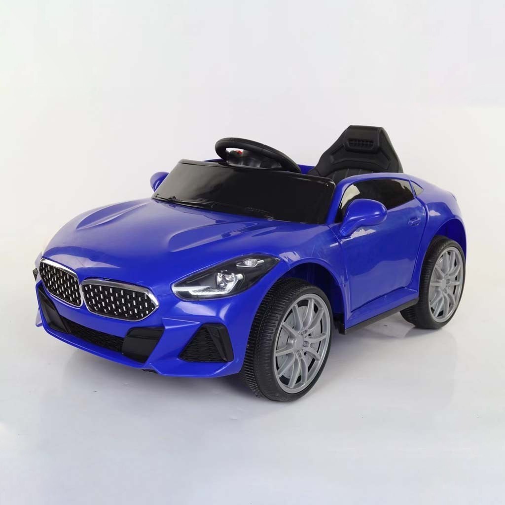 Детский электромобиль T-7661 EVA BLUE легковой с Bluetooth 2.4G Р/У 6V7AH мотор 2*18W с MP3