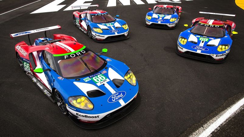 Ford GT40 на 24 HOURS OF LE MANS