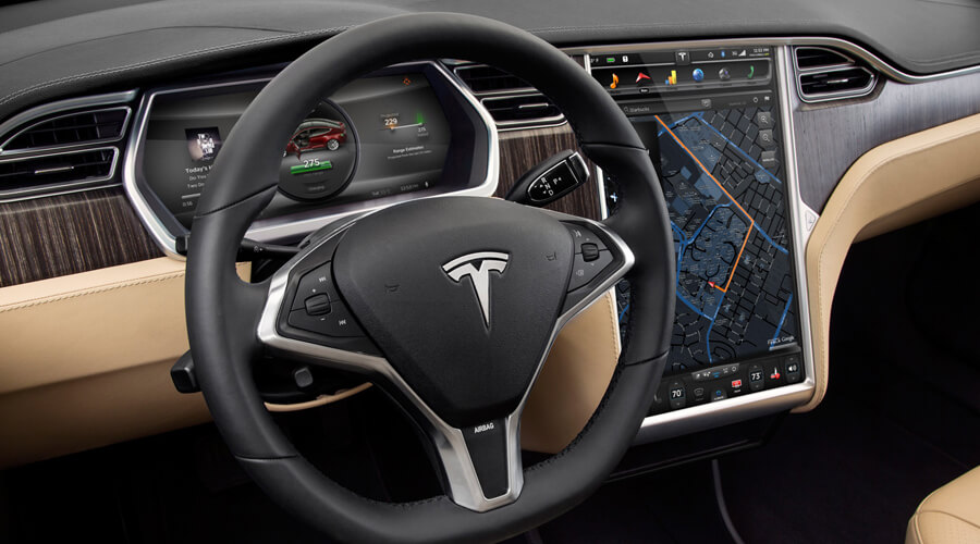 2012 Tesla Modesl S Interior