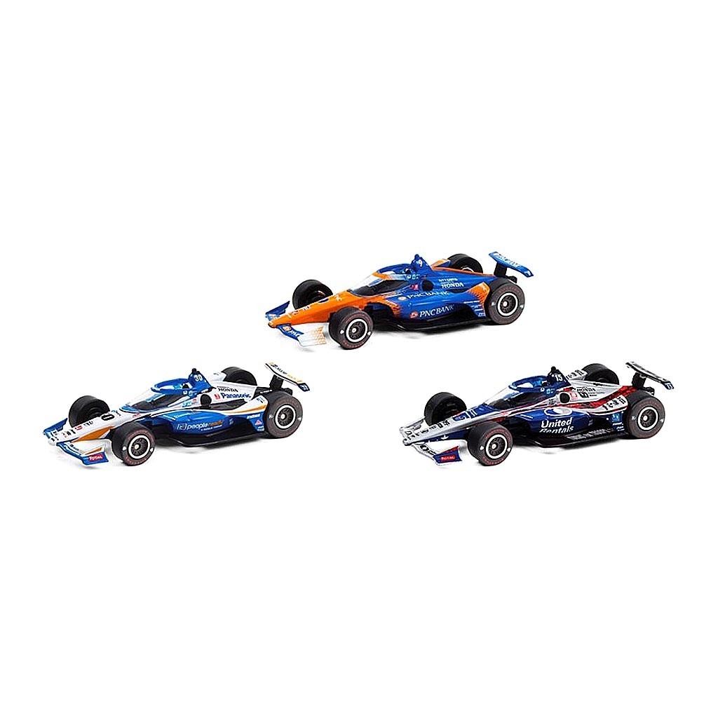 Модели Podium Set of 3 IndyCars from the "105th Indy 500" 2021 - 1:64