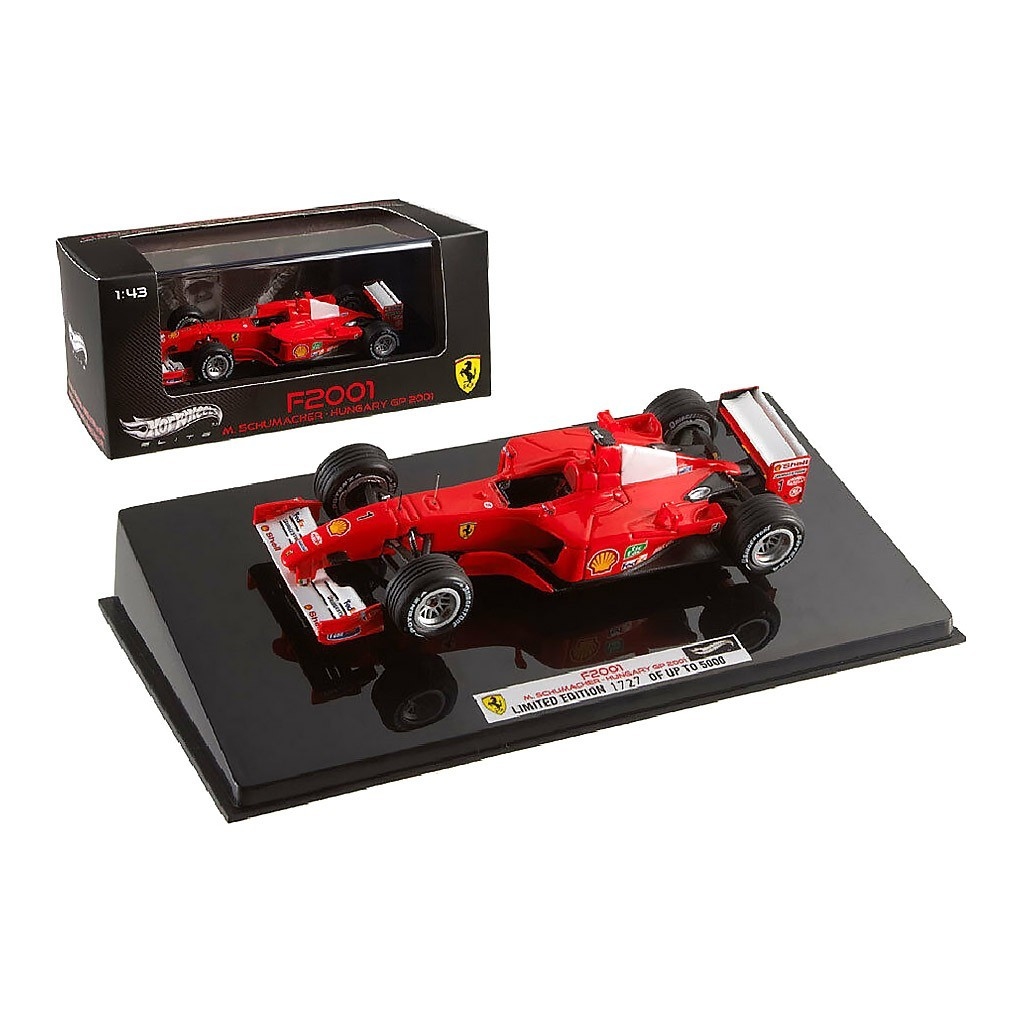 Модель болида M. Schumacher Ferrari F2001 Hungary GP Formula 1 2001 - 1:43
