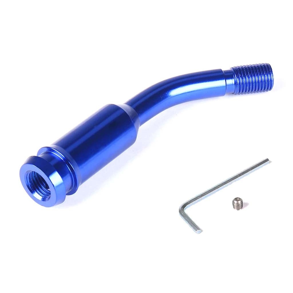 Изогнутая тюнинг-ручка рычага КПП - BLUE