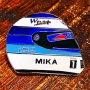 Пин-значок - шлем Mika Hakkinen F1 1998