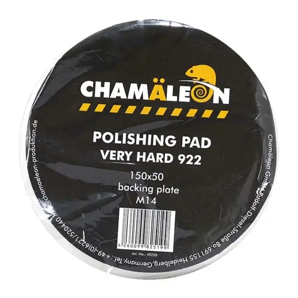 Дуже жорсткий полірувальний круг VERY HARD 922, 150 мм на різьбі М14 - CHAMALEON