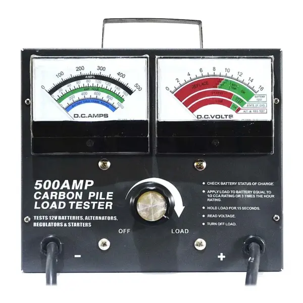 Тестер акумуляторних батарей (навантажувальна вилка) - Дорожня Карта DK24-2050