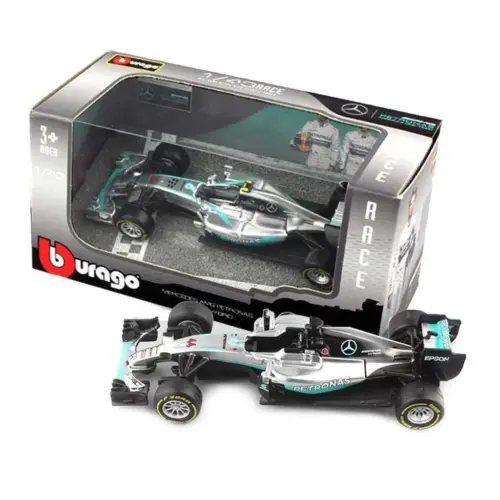 321321.jpg Модель боліда MERCEDES AMG F1 W07 #44 HAMILTON 2016 - BBURAGO - 1:43