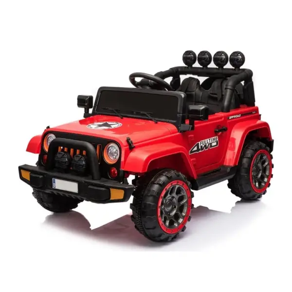 Дитячий електромобіль T-7833 EVA RED джип на Bluetooth 2.4G Р/У 12V7AH мотор 2*30W з MP3
