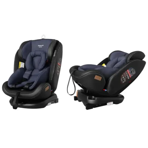 Дитяче автокрісло CARRELLO Asteroid CRL-12801 Denim Blue 0+1+2+3 ISOFIX з поворотом /1/