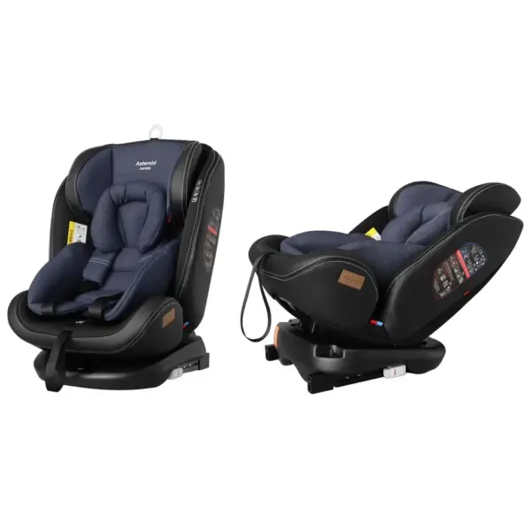 Дитяче автокрісло CARRELLO Asteroid CRL-12801 Denim Blue 0+1+2+3 ISOFIX з поворотом /1/