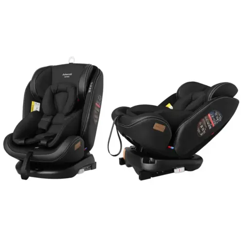 Дитяче автокрісло CARRELLO Asteroid CRL-12801 Space Black 0+1+2+3 ISOFIX з поворотом /1/
