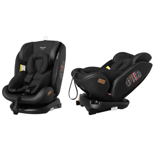 Дитяче автокрісло CARRELLO Asteroid CRL-12801 Space Black 0+1+2+3 ISOFIX з поворотом /1/
